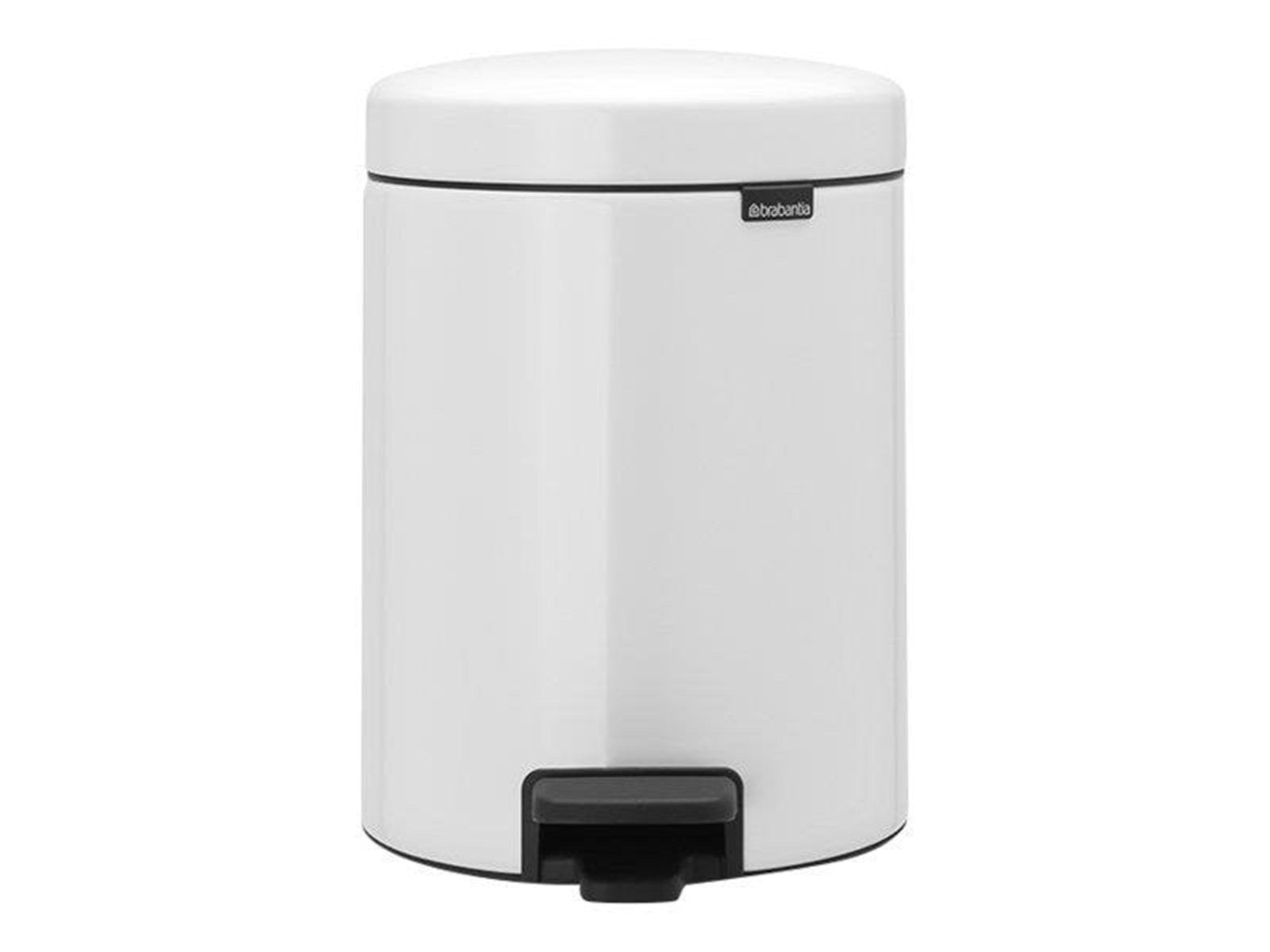 brabantia newIcon - rubbish bin - 5 L - white brabantia newIcon - rubbish bin - 5 L - white